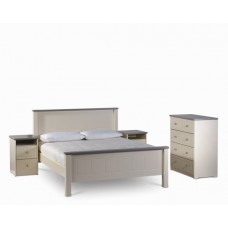 Chateau cream double 4ft Bed